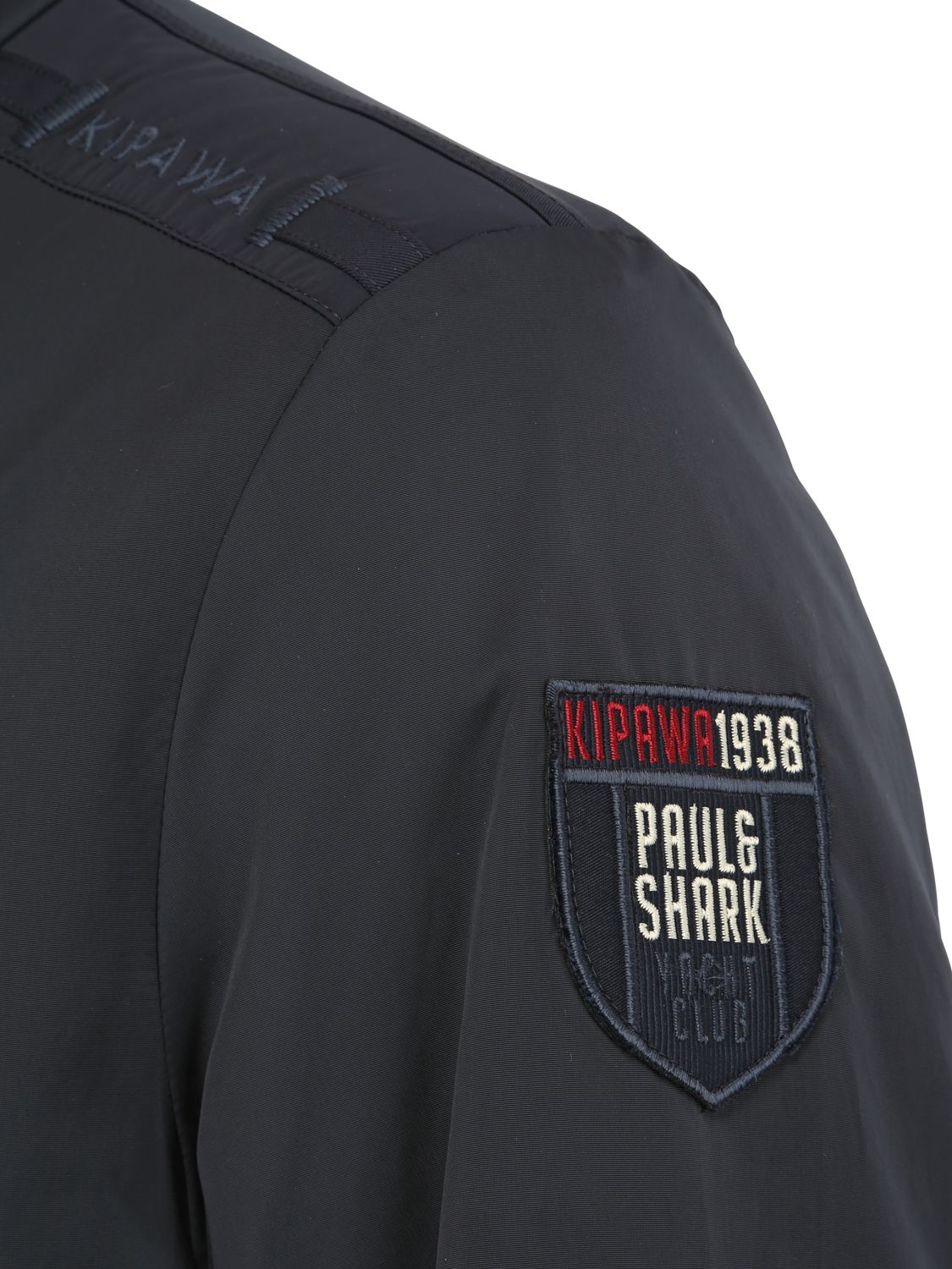 Paul & Shark Synthetic "kipawa" Nylon Bomber Jacket in Navy (Black) for Men  - Lyst