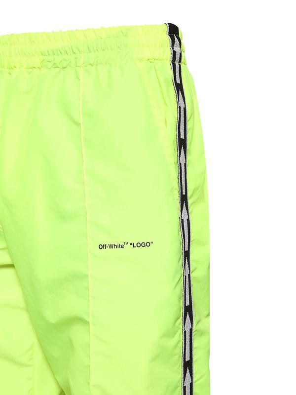 neon green nike pants