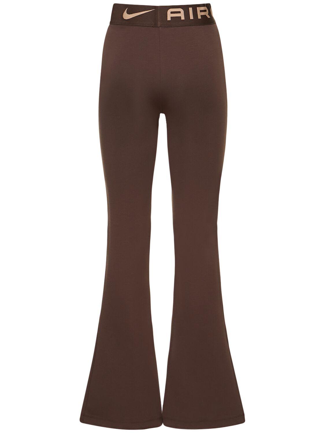 Nike Nsw Air High Rise Tights in Brown