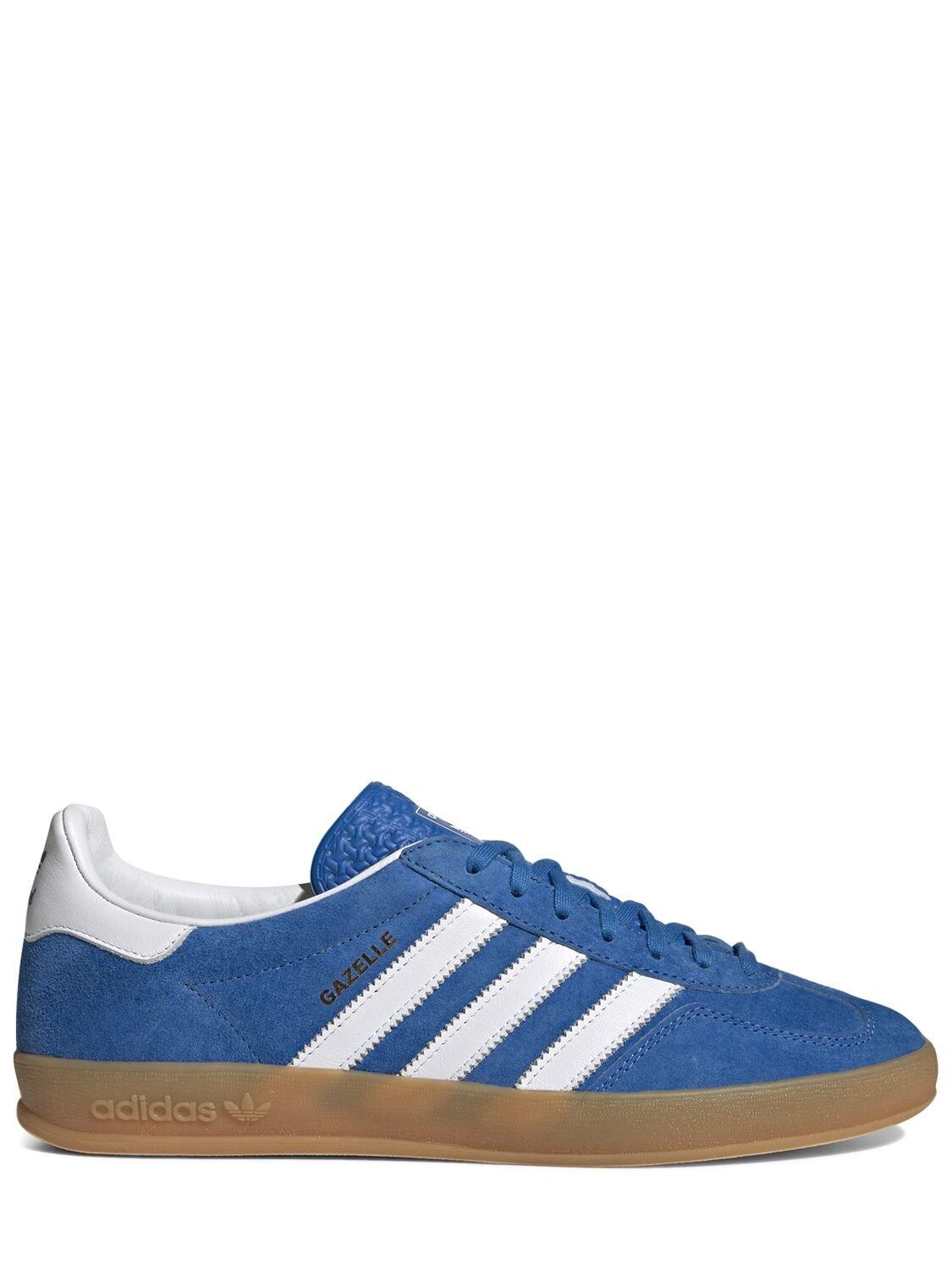 adidas Originals Gazzelle Indoor Sneakers in Blue for Men | Lyst Australia