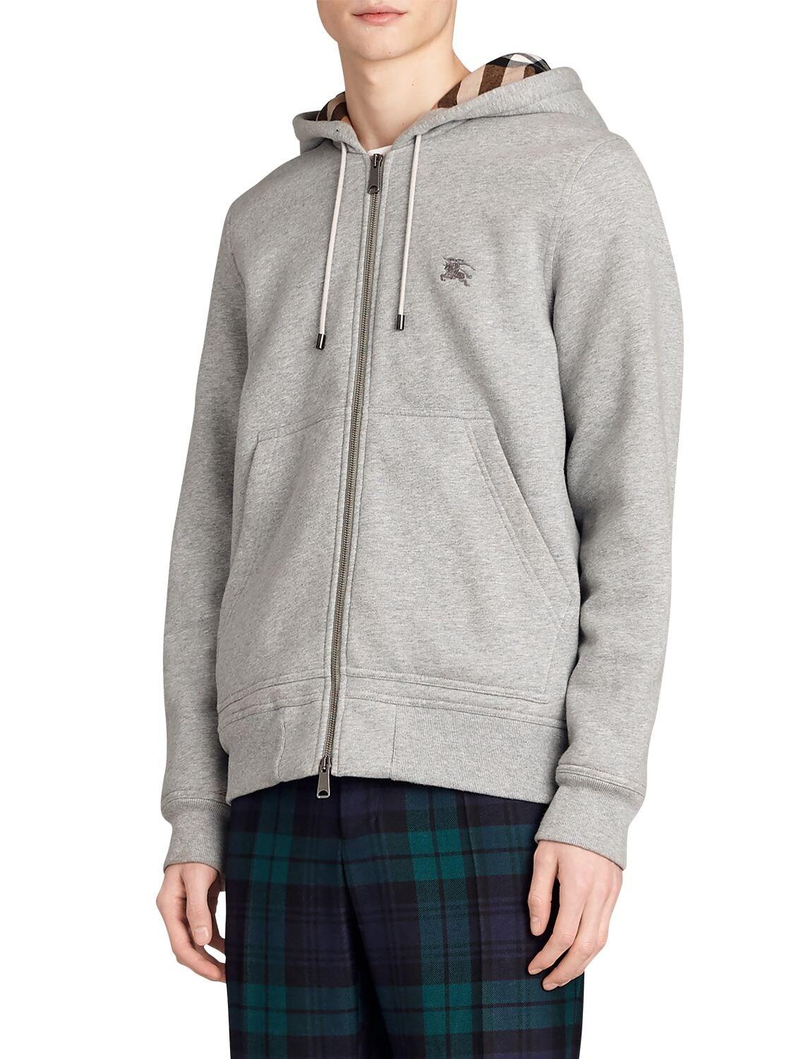Burberry Stanford Double Check nylon jacket - ShopStyle