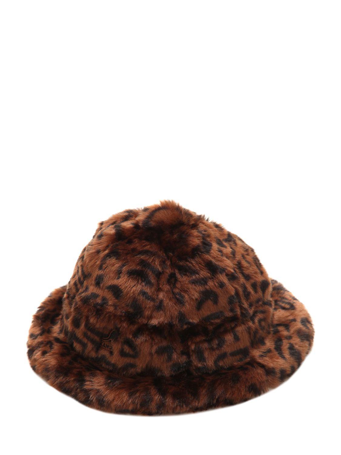 kangol leopard hat