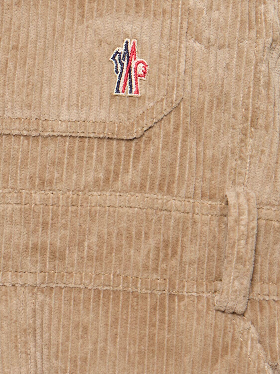 Moncler メンズ ナチュラル Tech Corduroy Ski Pants パンツ 