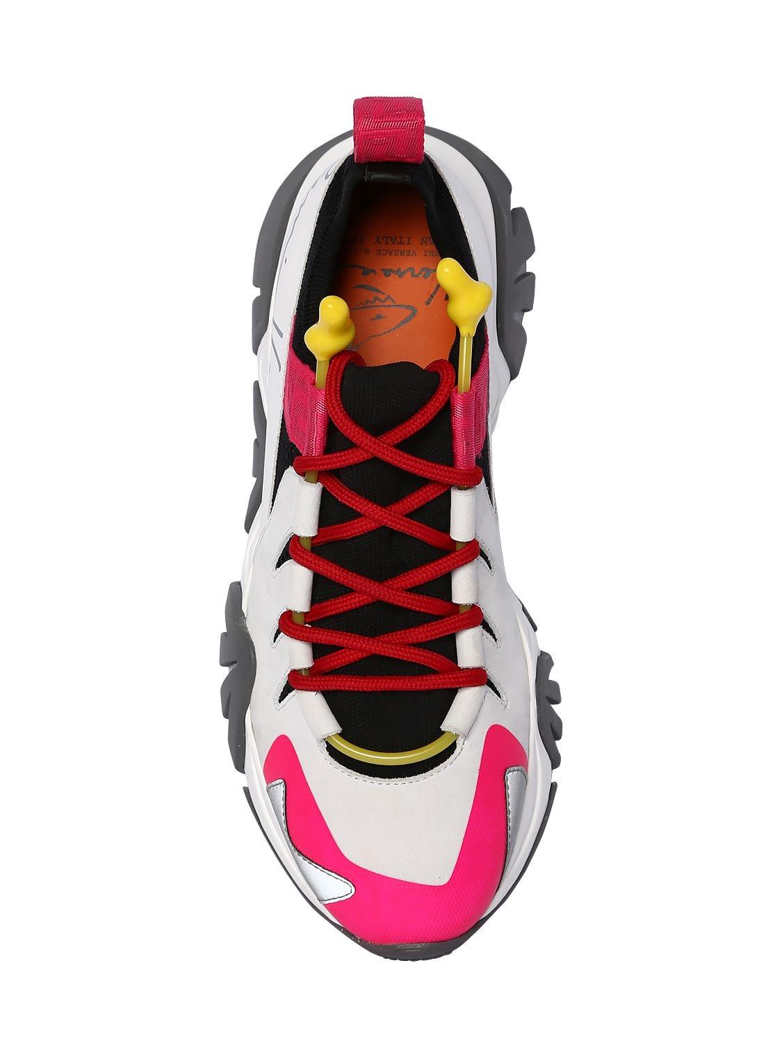 versace multicolor sneakers