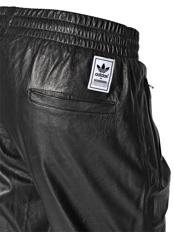 Originals Straight Leather in Black for Men | Lyst