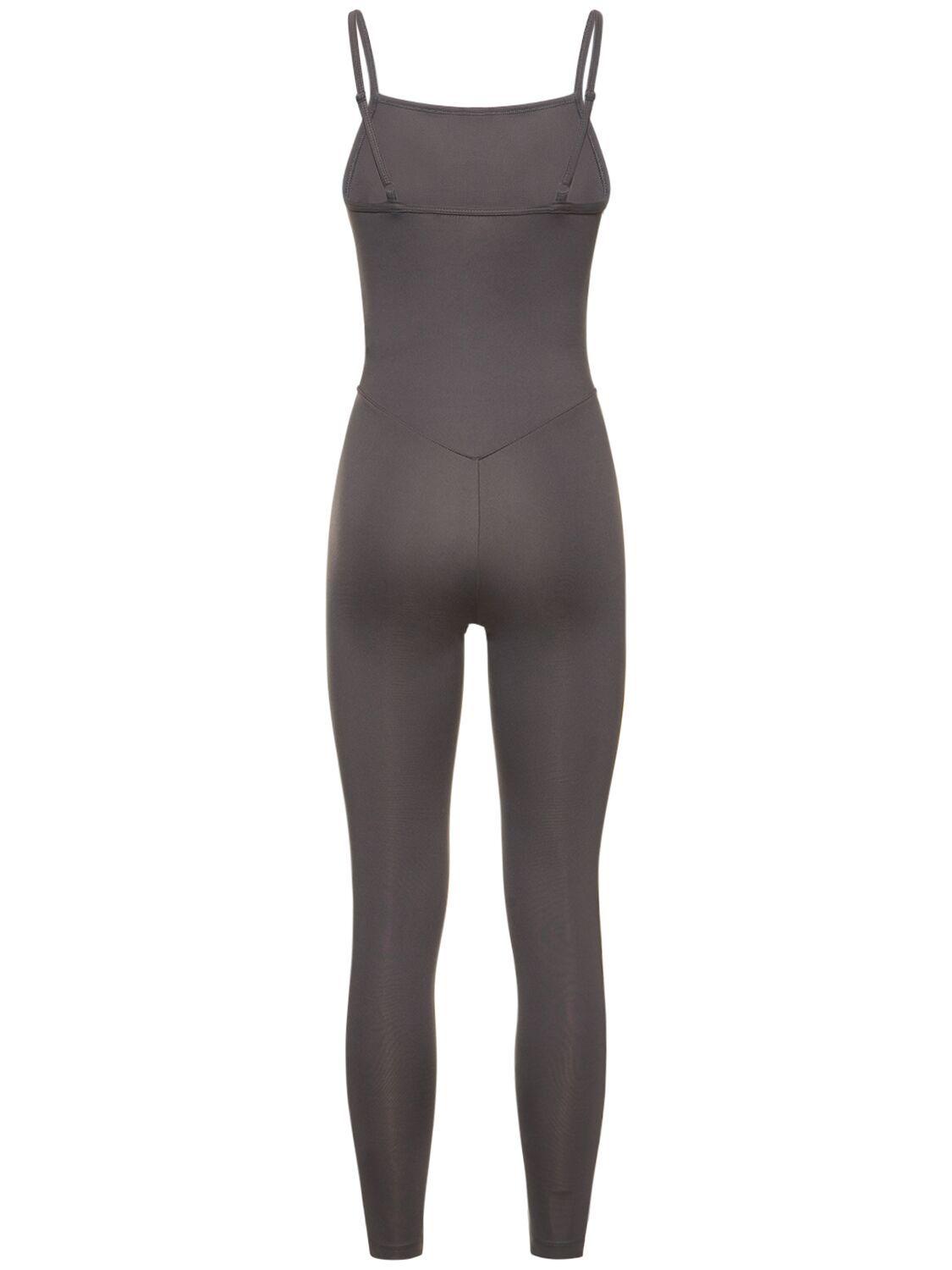 GIRLFRIEND COLLECTIVE The Unitard Jumpsuit in Gray