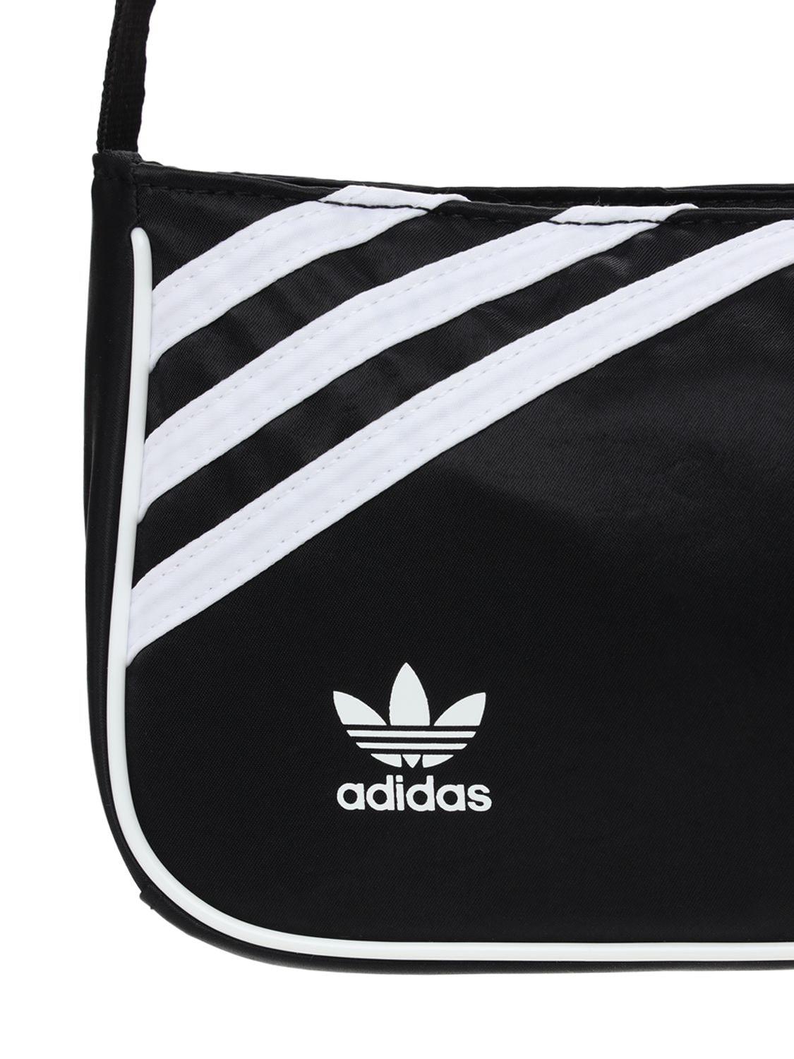 adidas Originals Mini Airliner Shoulder Bag in Black | Lyst