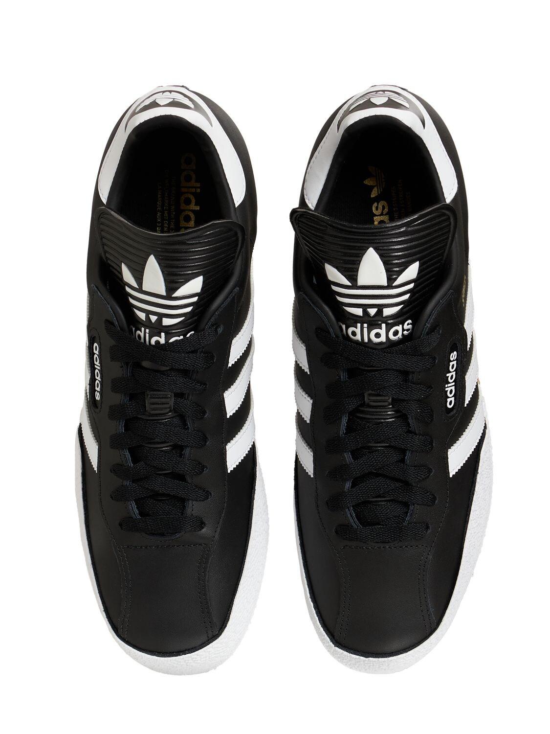 adidas Originals Samba Super Sneakers in Black/White (Black) for ... نقشات سهله adidas Originals Samba Super Sneakers in Black/White (Black) for ... نقشات سهله