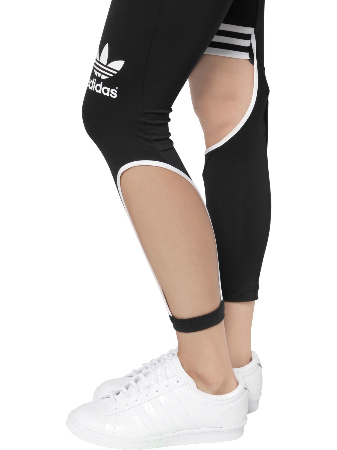 adidas cut out leggings