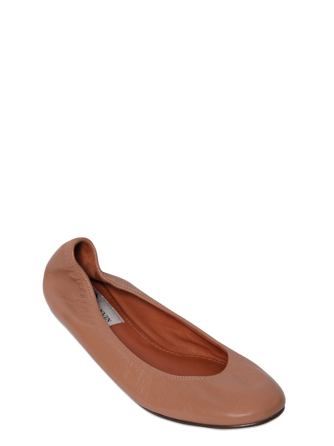 lanvin ballerina flats