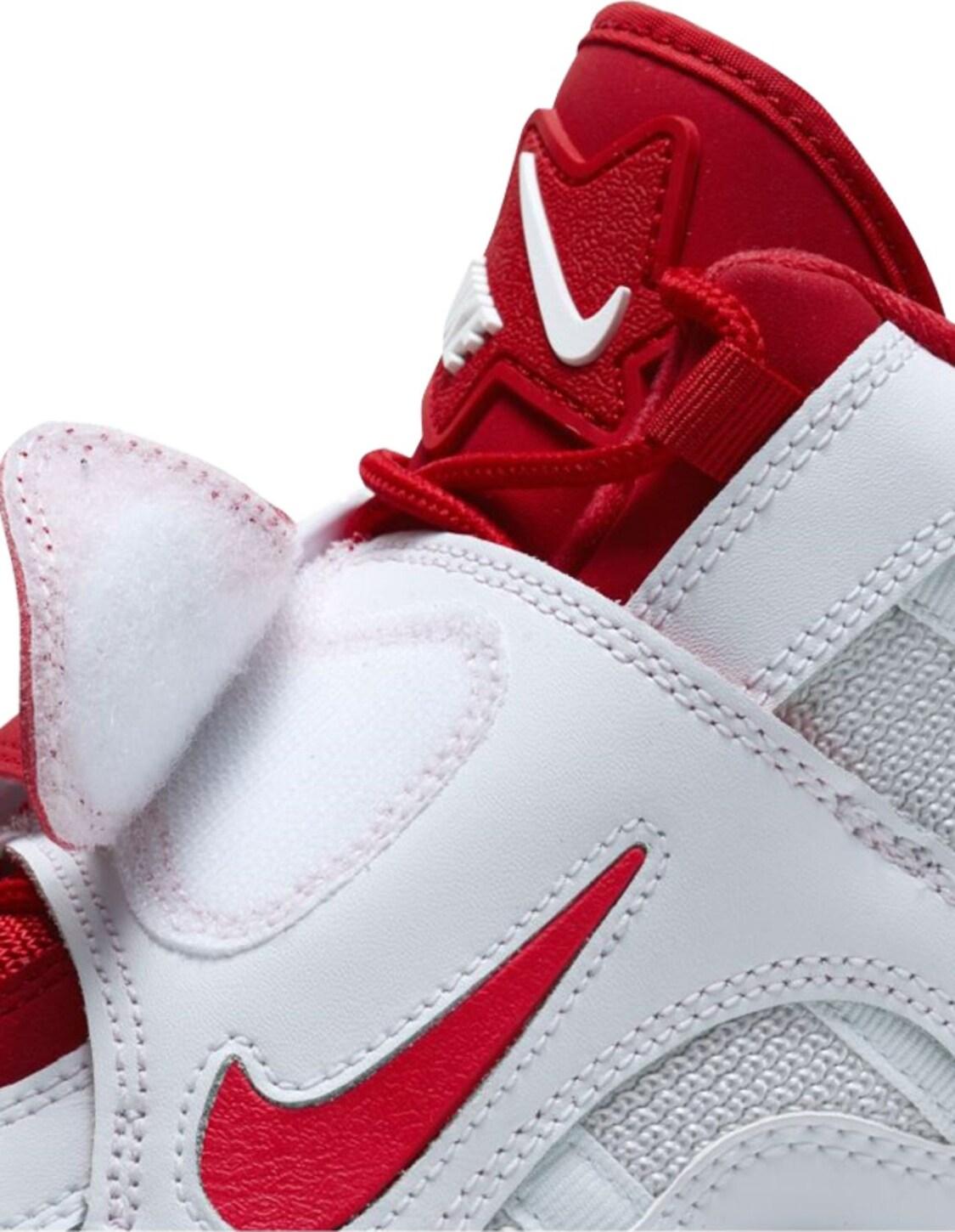 Nike Air Barrage Mid Training Shoes in Red for Men | Lyst