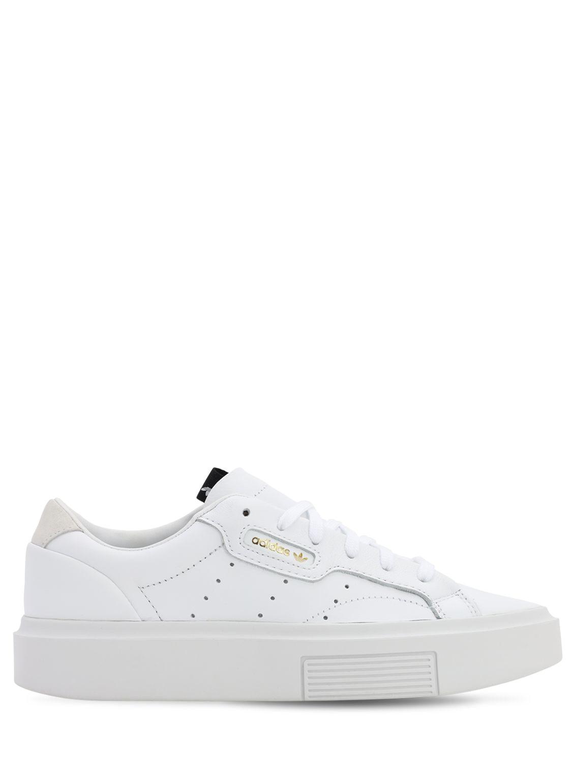 Sneakers bianche super lucide di adidas Originals in Bianco | Lyst