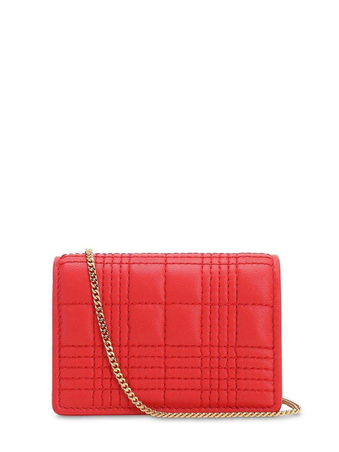 Burberry jessie chain wallet new arrivals