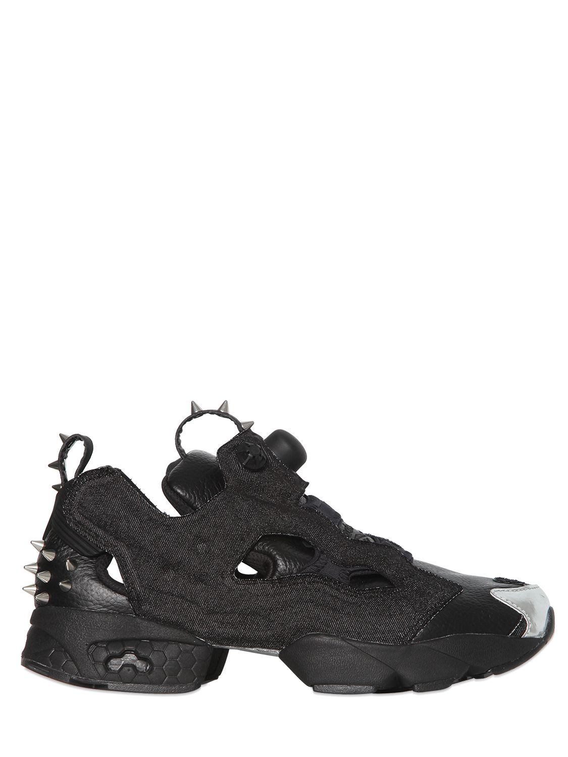 Reebok Synthetic Instapump Fury Nylon Sneakers W/ Spikes in Black for Men -  Lyst