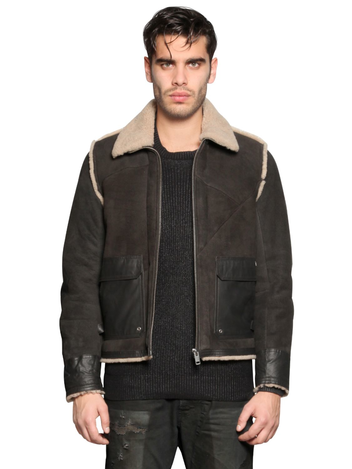diesel aviator jacket