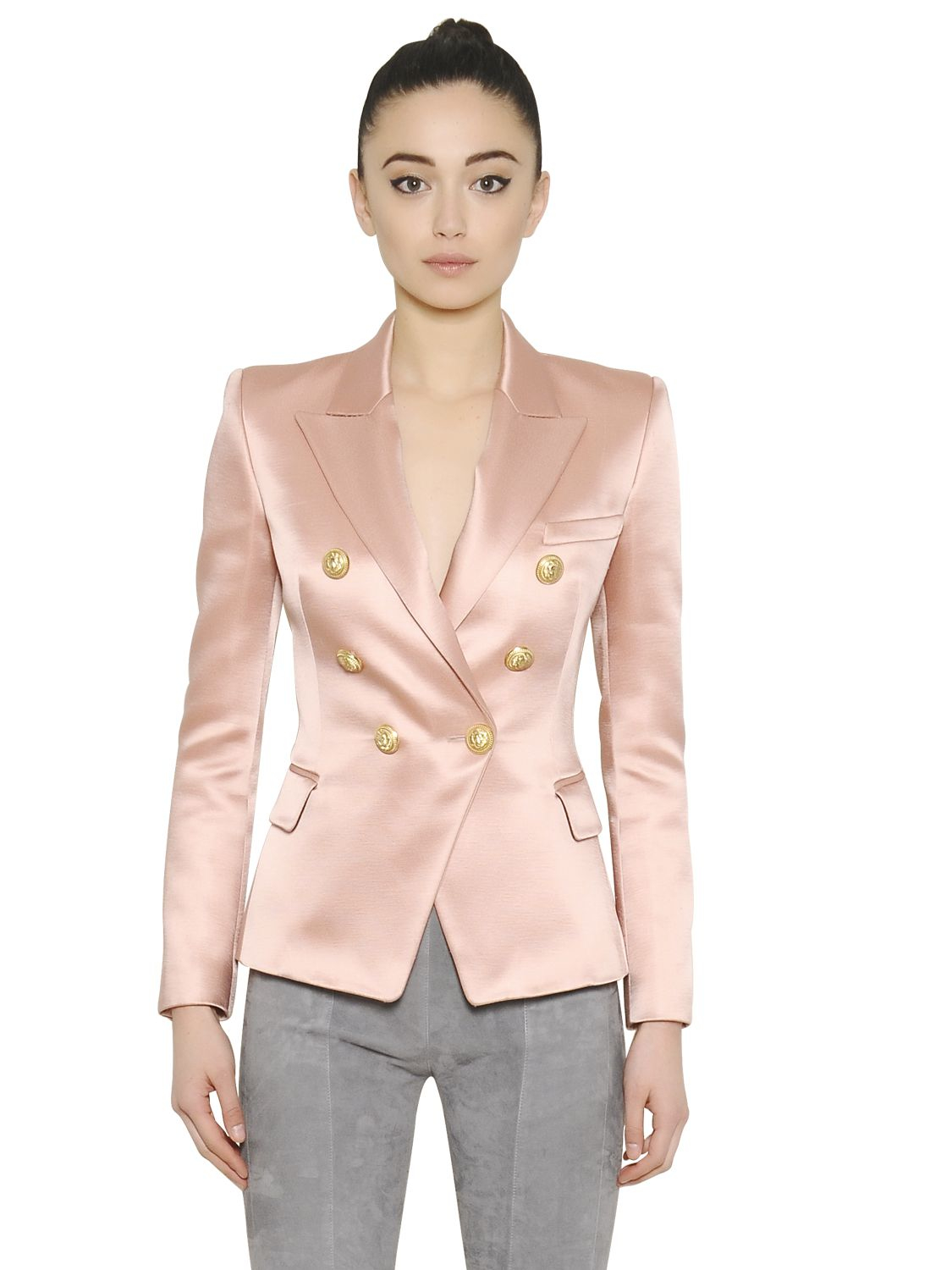 Balmain Jacket Pink Sale, UP TO 67% OFF