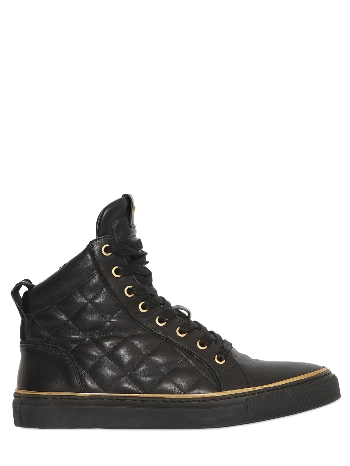 balmain mens sneakers balmain quilted leather high top sneakers in black for balmain mens sneakers balmain quilted leather high top sneakers in black for
