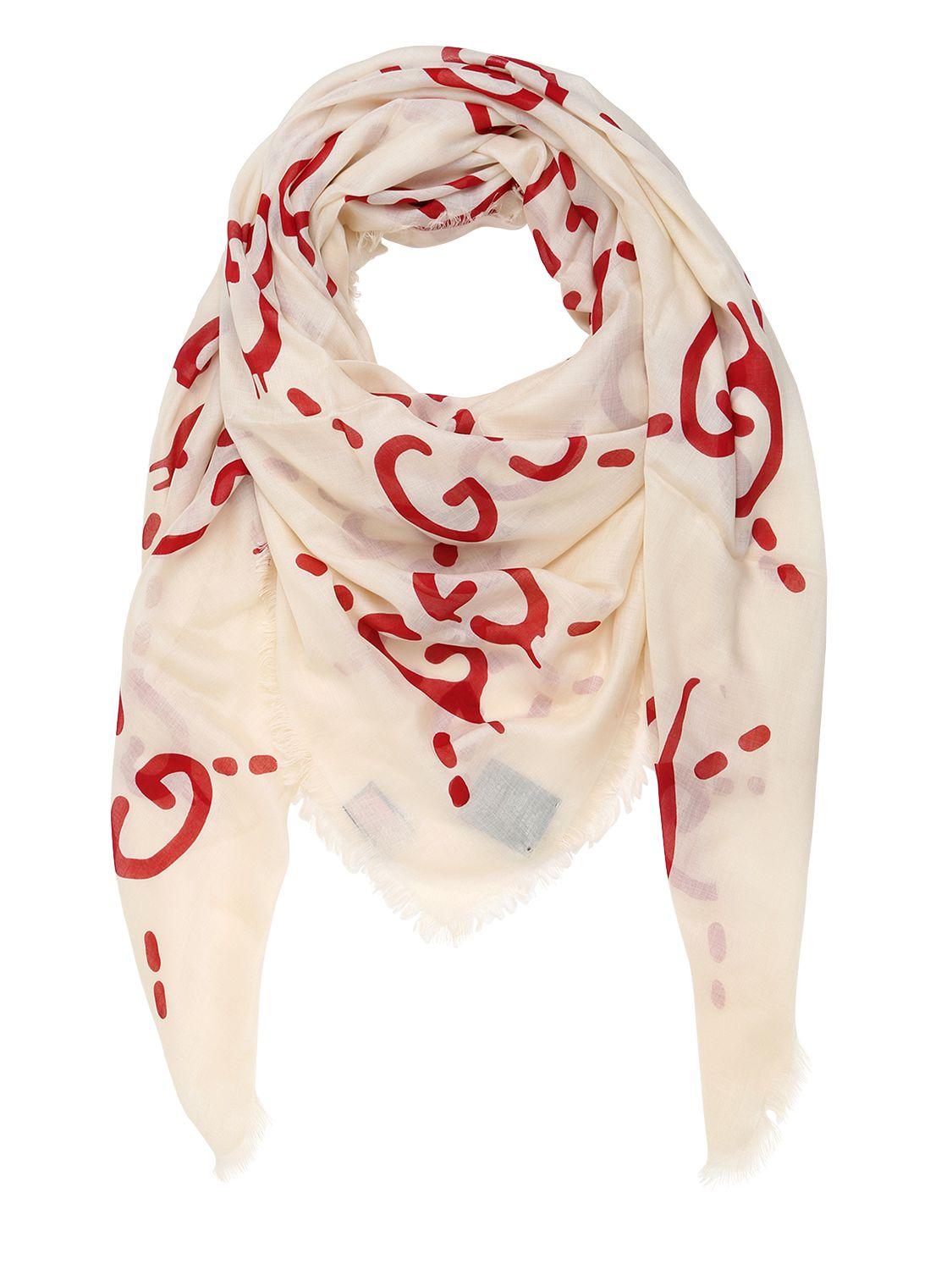 gucci ghost shawl