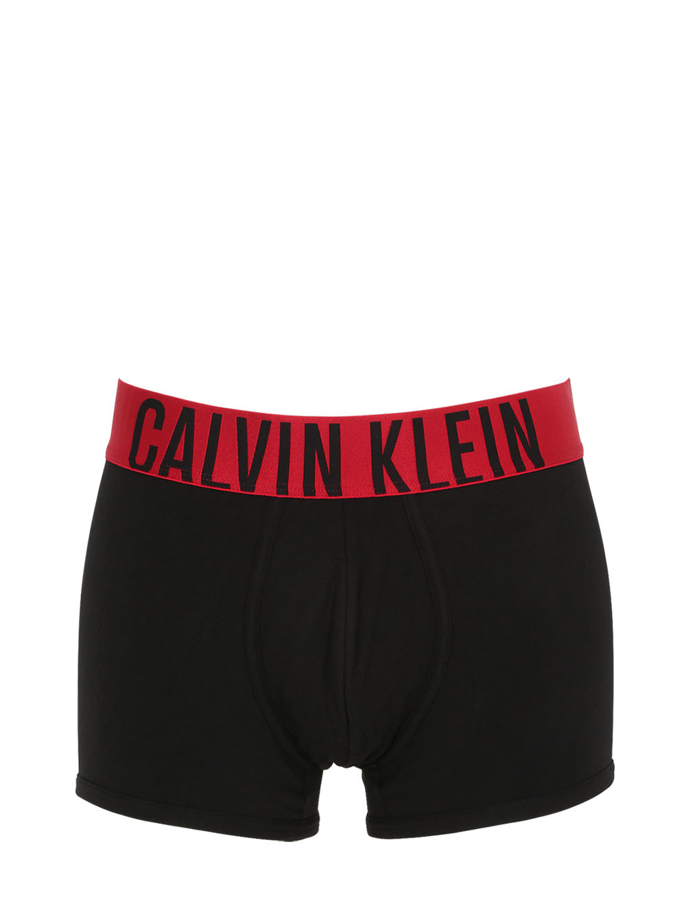 Calvin Klein Power Red Cotton Jersey Boxer Briefs in Black for Men