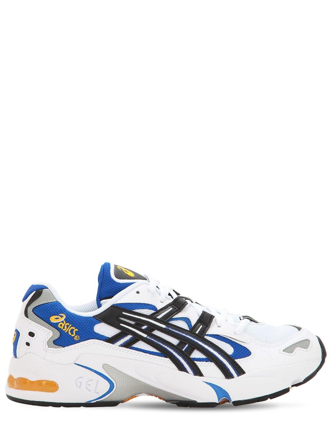 Asics Kayano 5 Og Leather Mesh Sneakers In White Lyst