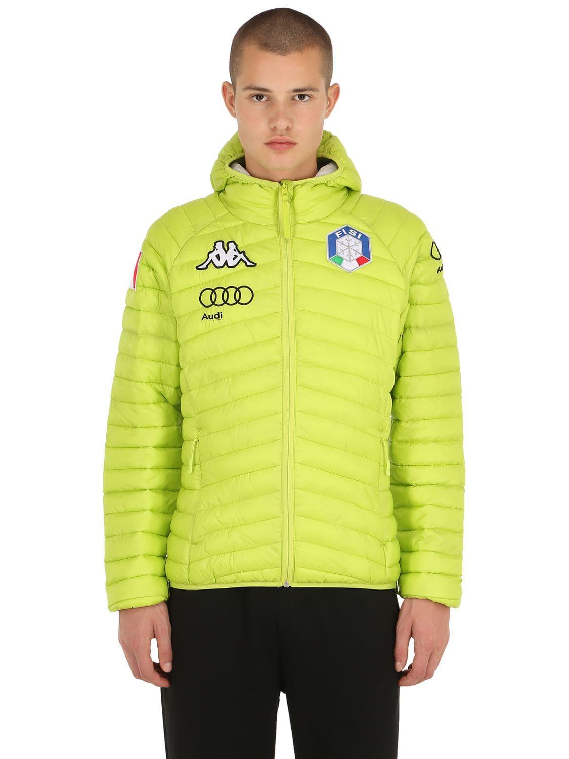 Kappa Fisi Italian Ski Team Primaloft Jacket in Green Lime (Green) for Men  | Lyst