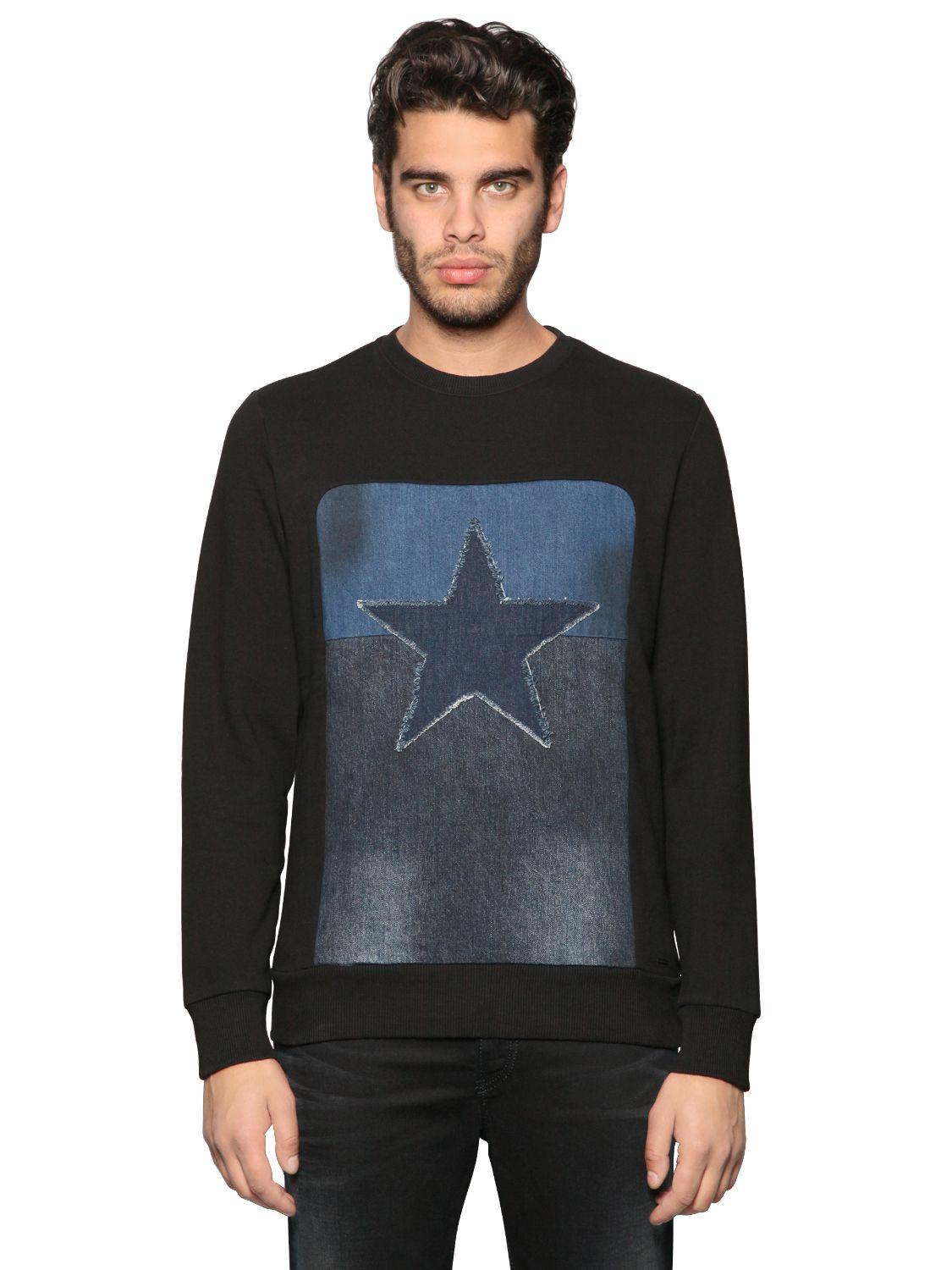 diesel star sweatshirt