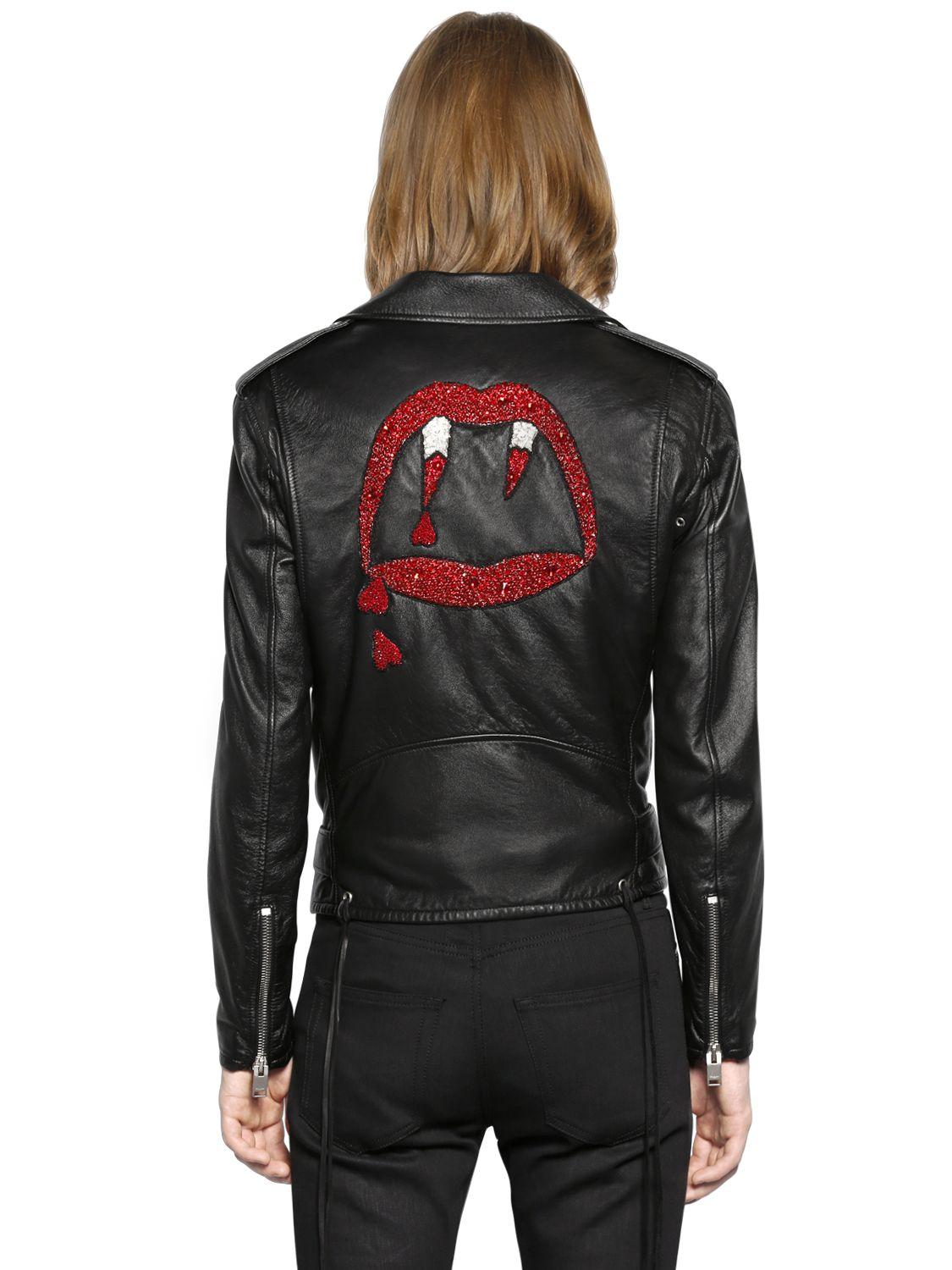 blood luster leather jacket