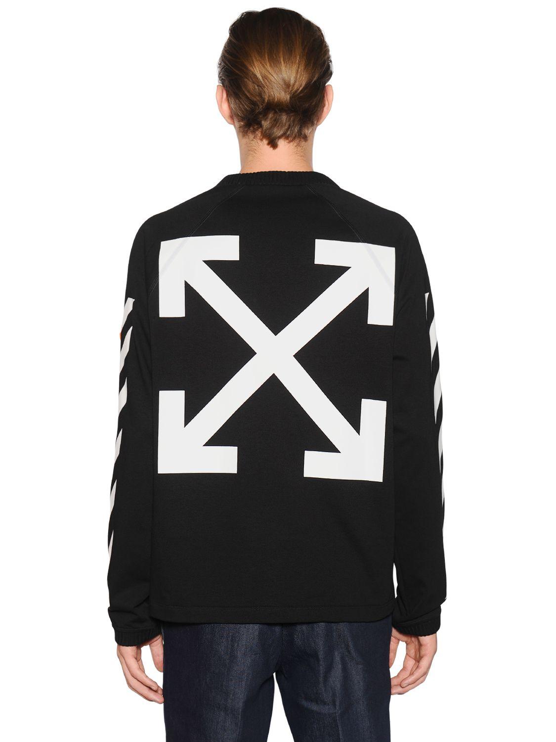 moncler off white sweatshirt