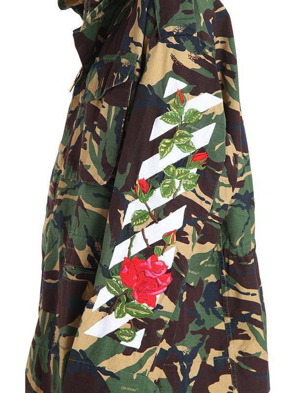 off white army jacket womens