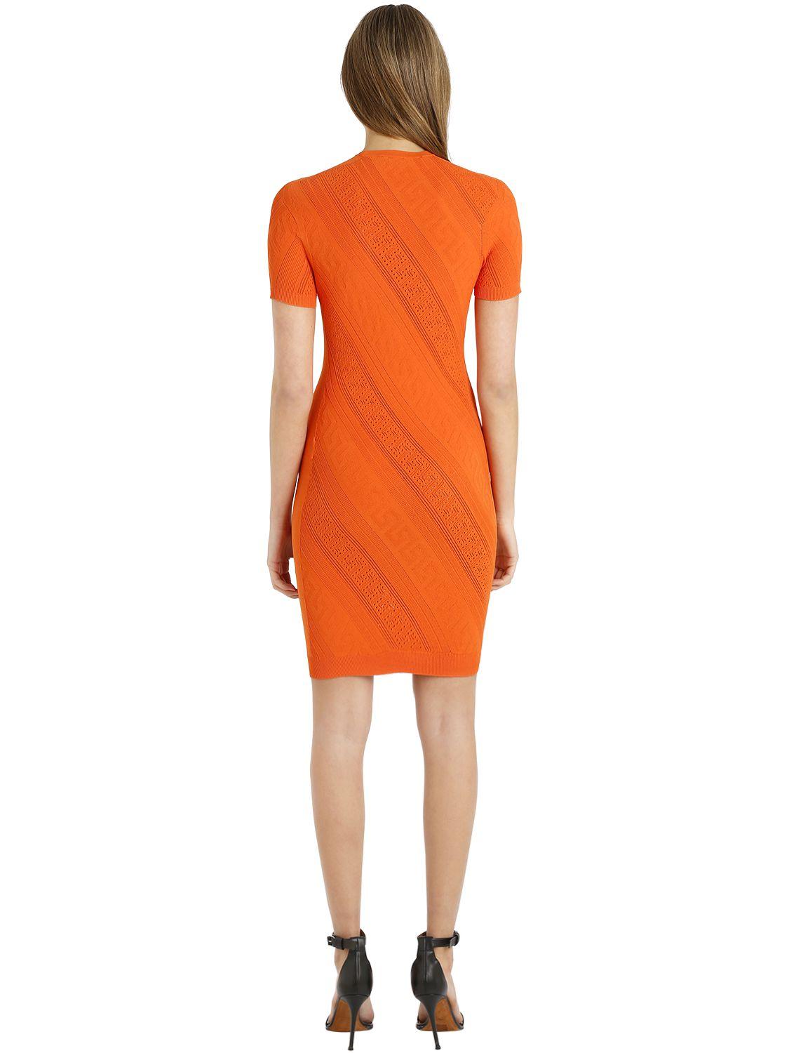 Versace Long Dress Orange Color-Size XL â AEU Premium