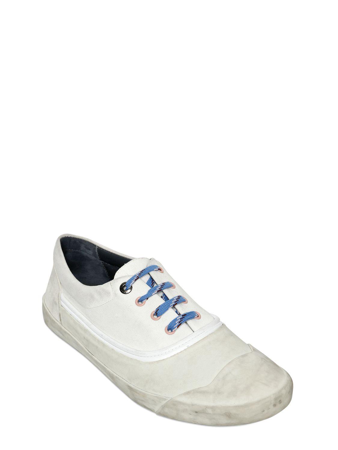 lanvin canvas sneakers
