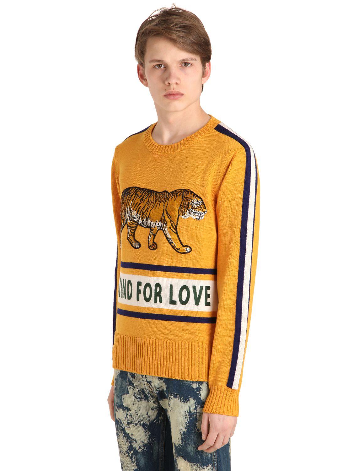 gucci sweater yellow