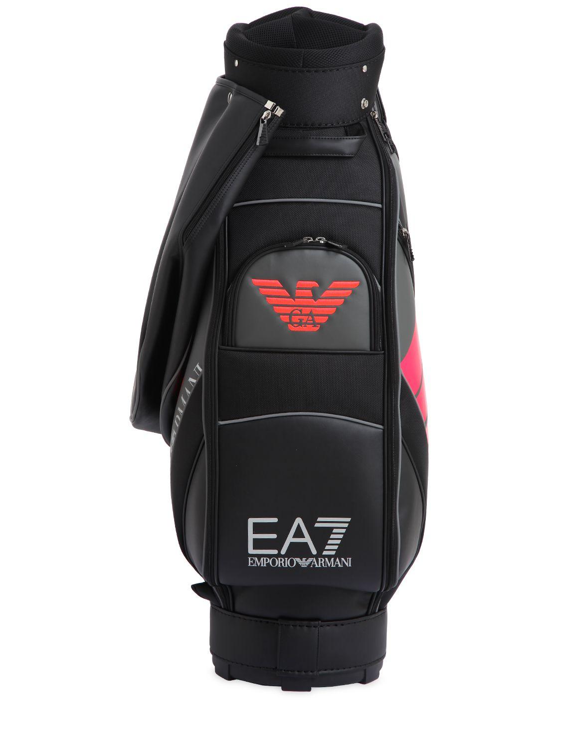 EA7 Golf Bag in Black for Men - Lyst