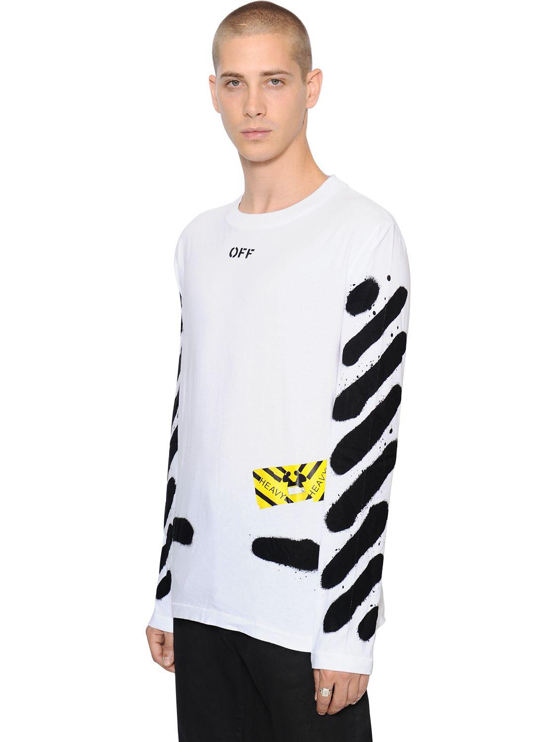 o Virgil Abloh Cotton Spray-paint 
