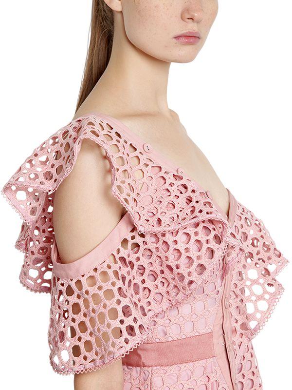 self portrait dress pink