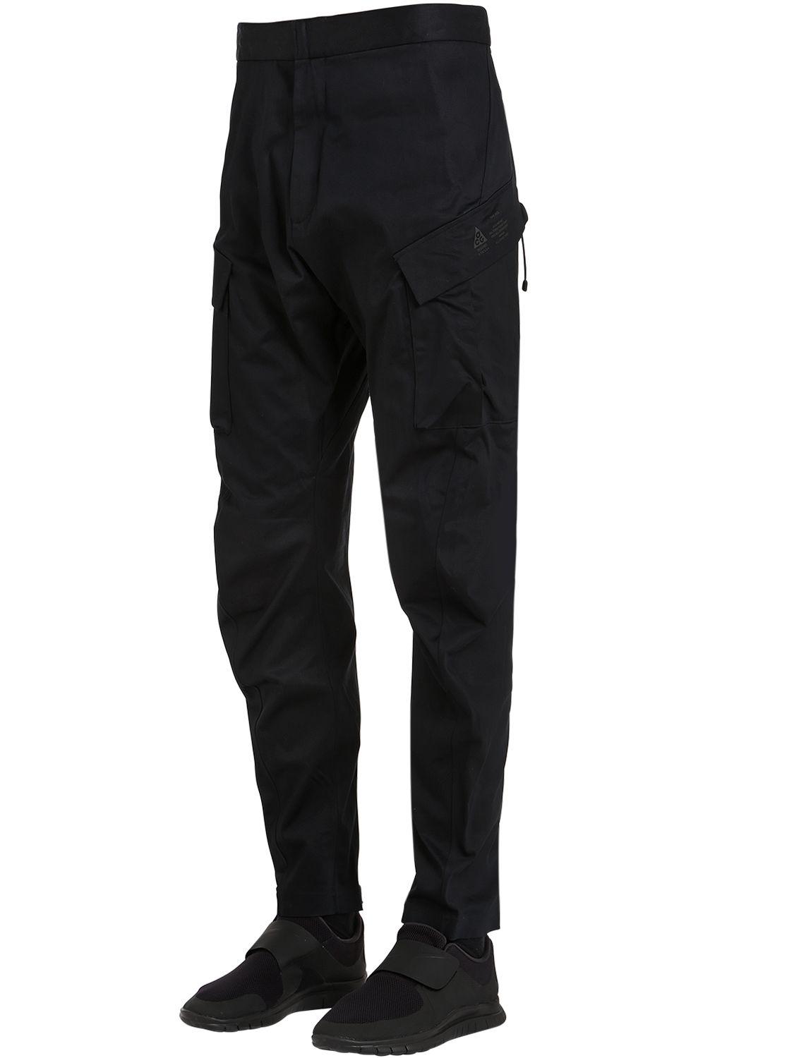 Nike Nikelab Acg Cargo Pants in Black for Men - Lyst