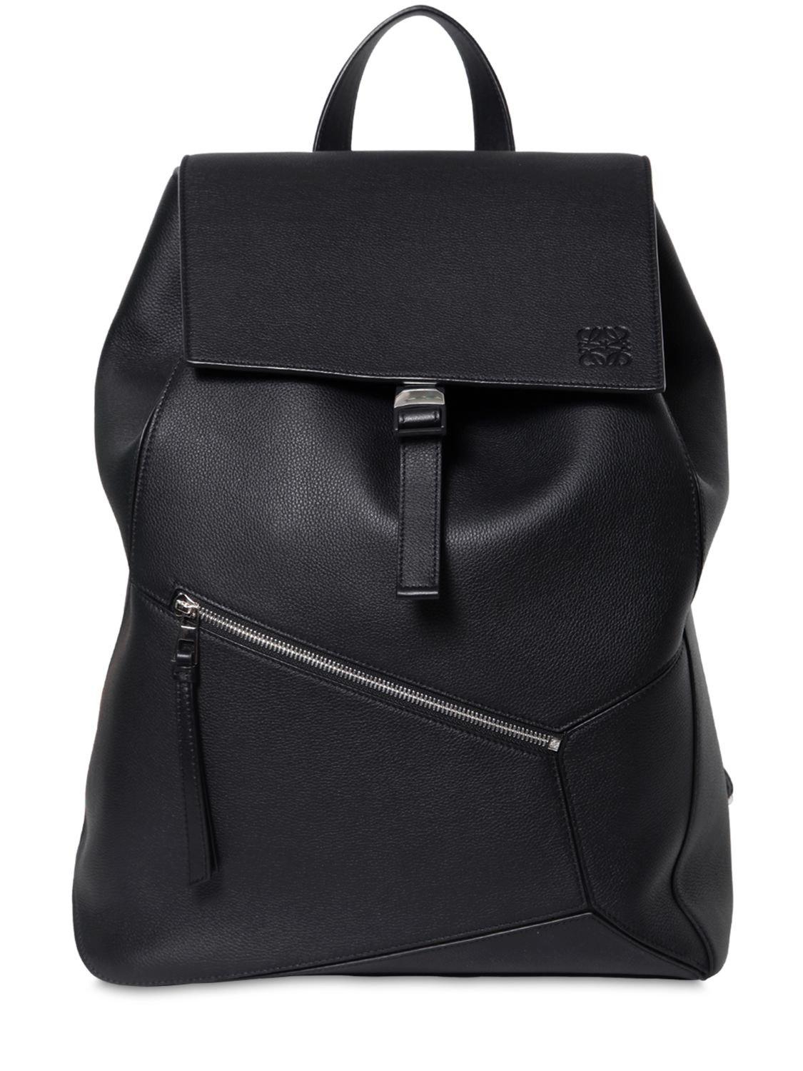 Loewe Black Puzzle Backpack for Men Lyst