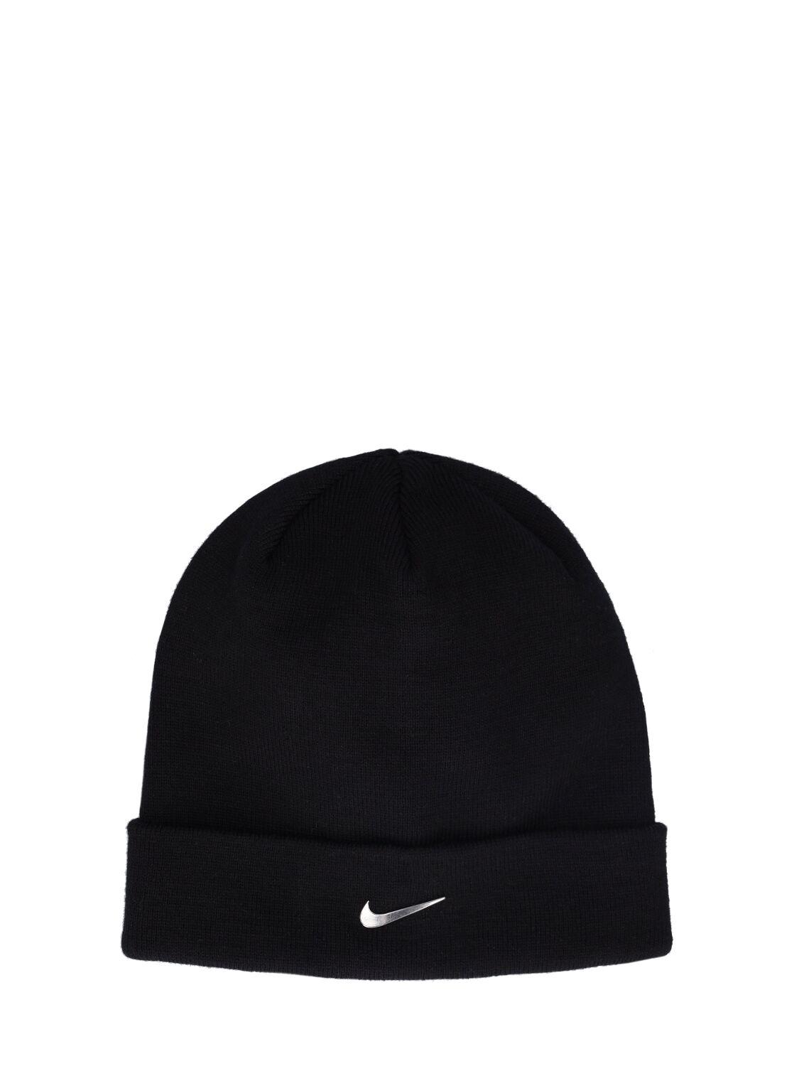 black nike beanie