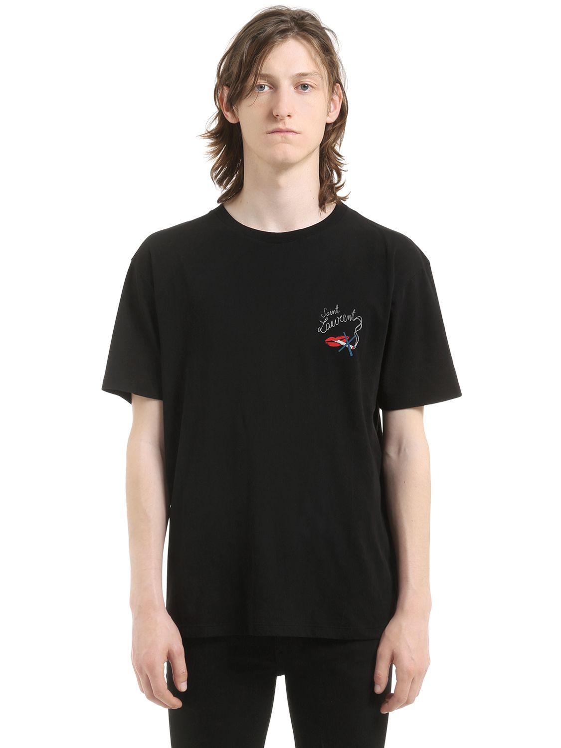 saint laurent smoking shirt