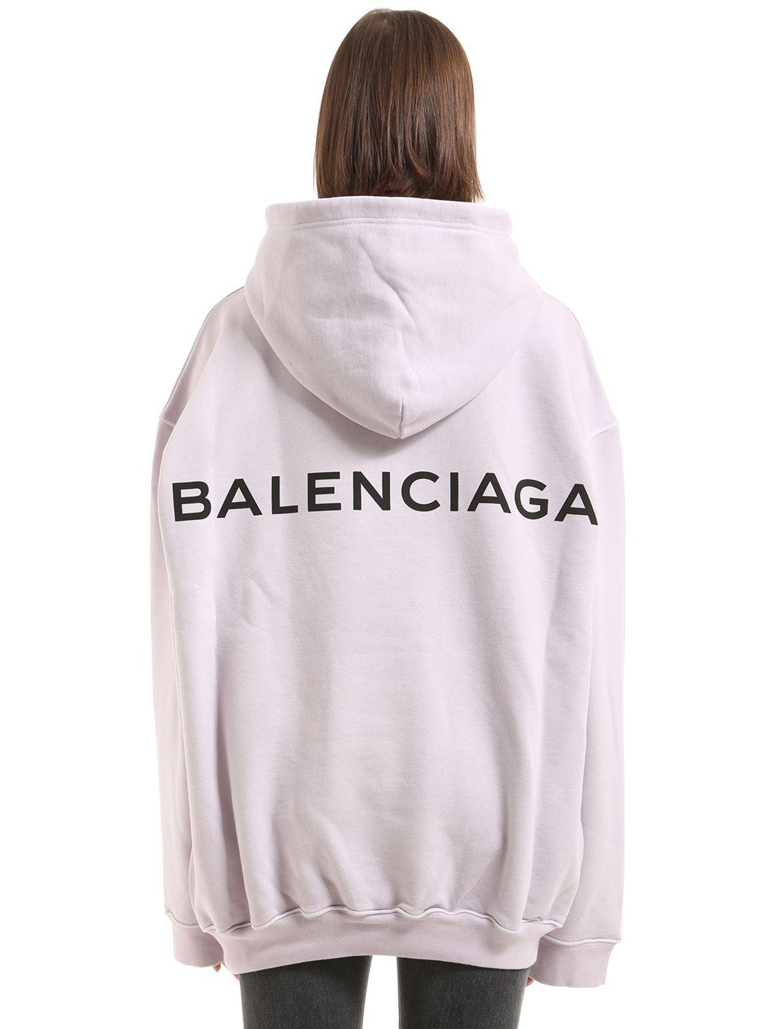 balenciaga hoodie with phone pocket