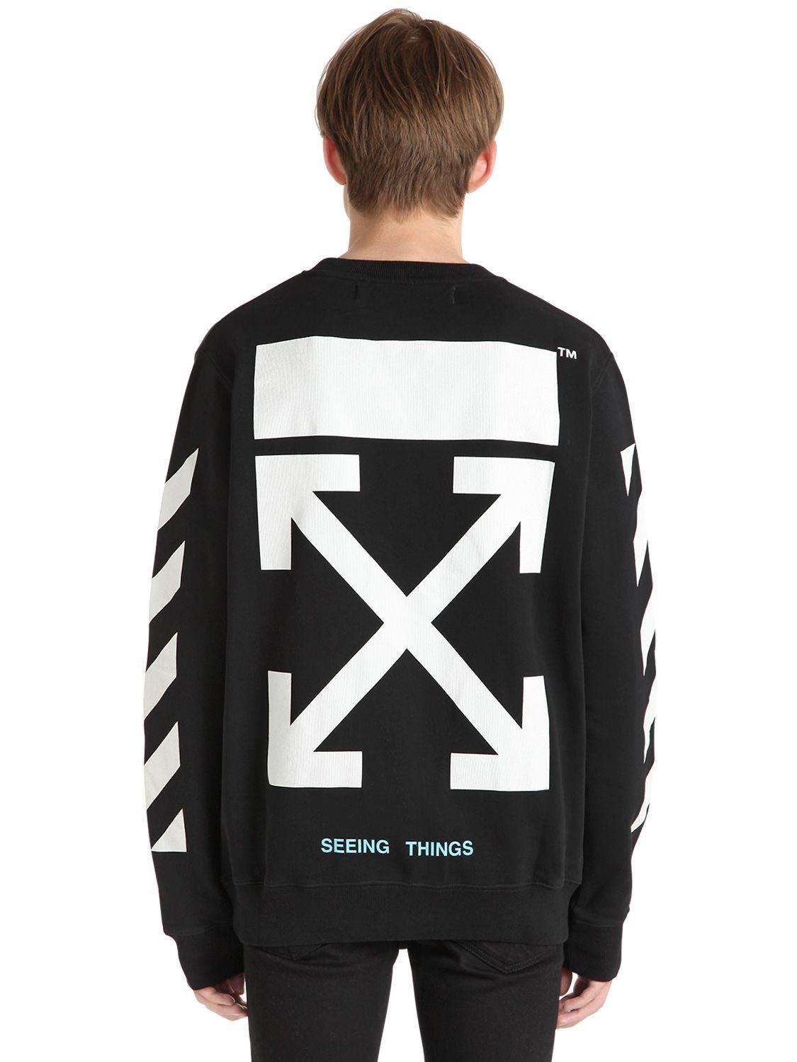 off white arrows sweatshirt