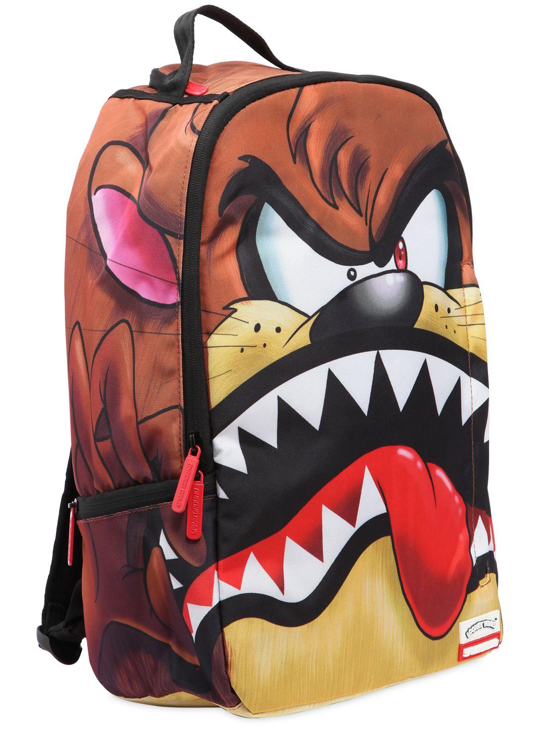 Sprayground Looney Tunes Taz Shark Backpack | Lyst