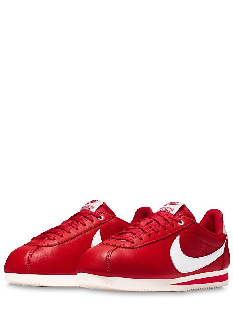 Nike Leather X Stranger Things Cortez (4th Of July) Shoe in University Red ( Red) for Men - Save 59% | Lyst