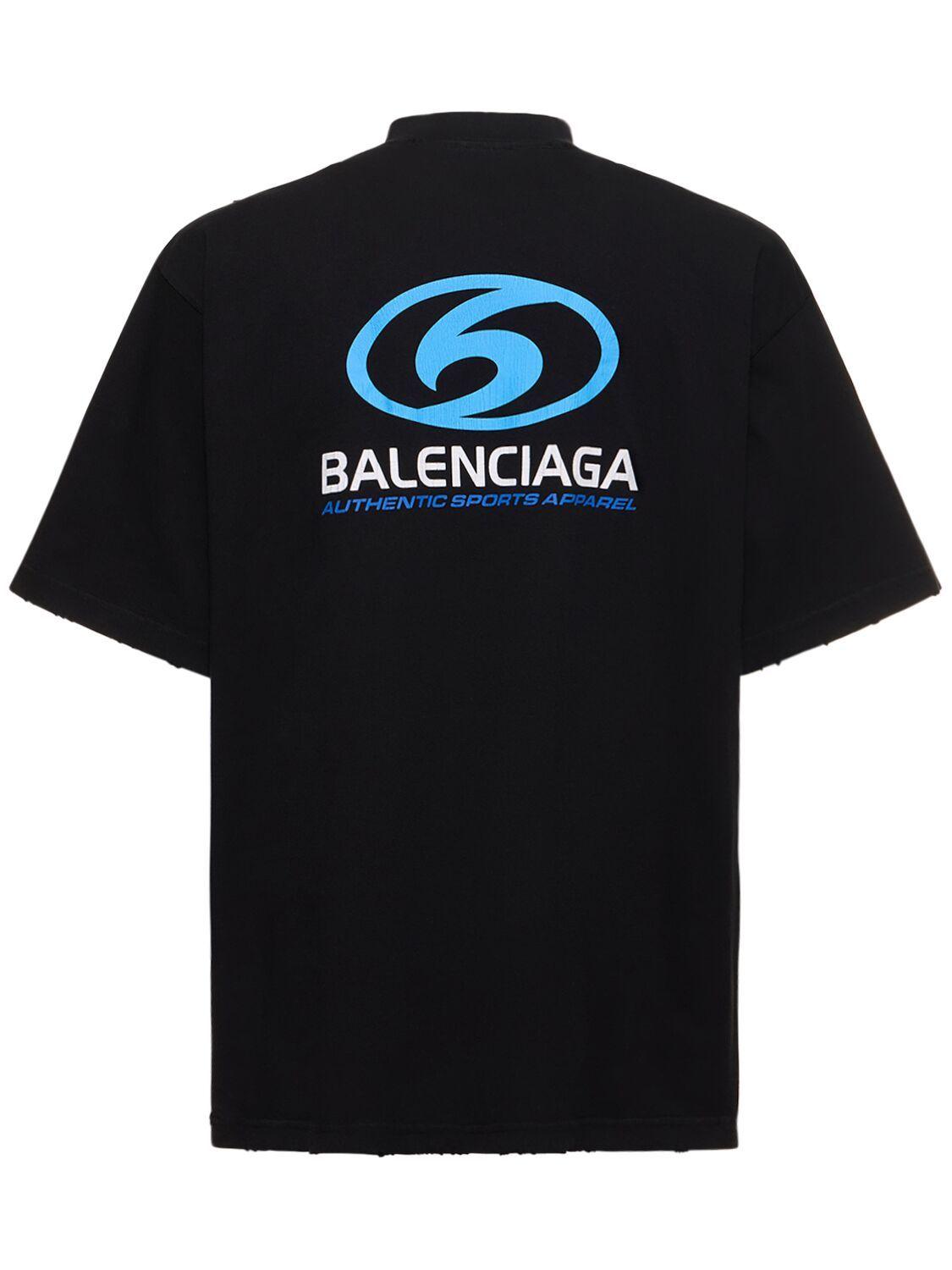 Balenciaga Logo-printed T-shirt, in Black for Men | Lyst
