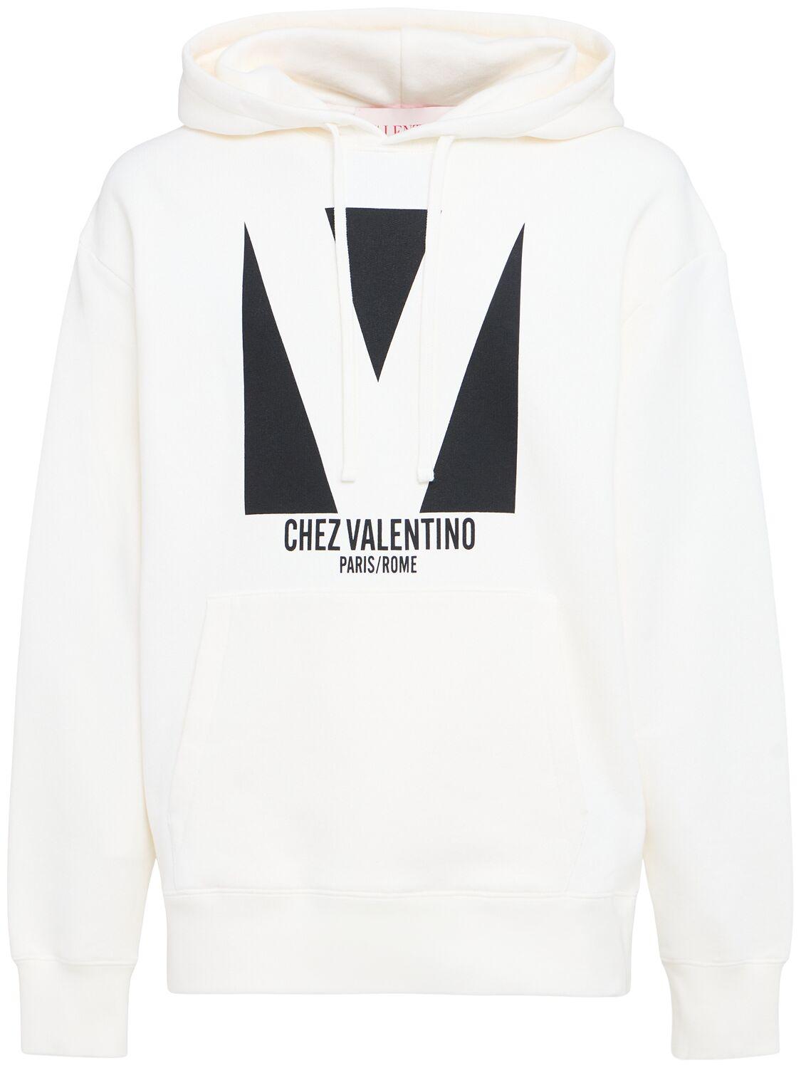 VALENTINO‪‪❤︎‬スパンコールパーカー VALENTINO(ヴァレンティノ) パーカー・フーディ(メンズ) - 海外