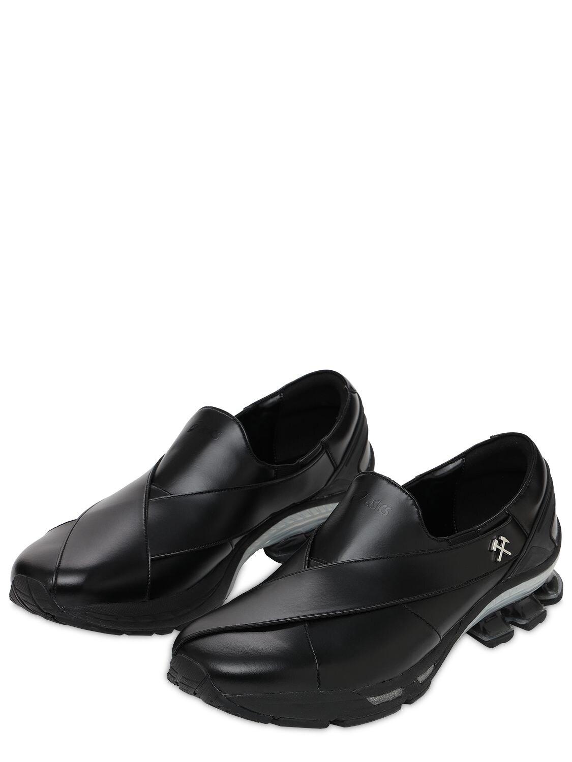 Asics Gmbh Gel-chappal Slip-on Sneakers in Black for Men | Lyst Canada