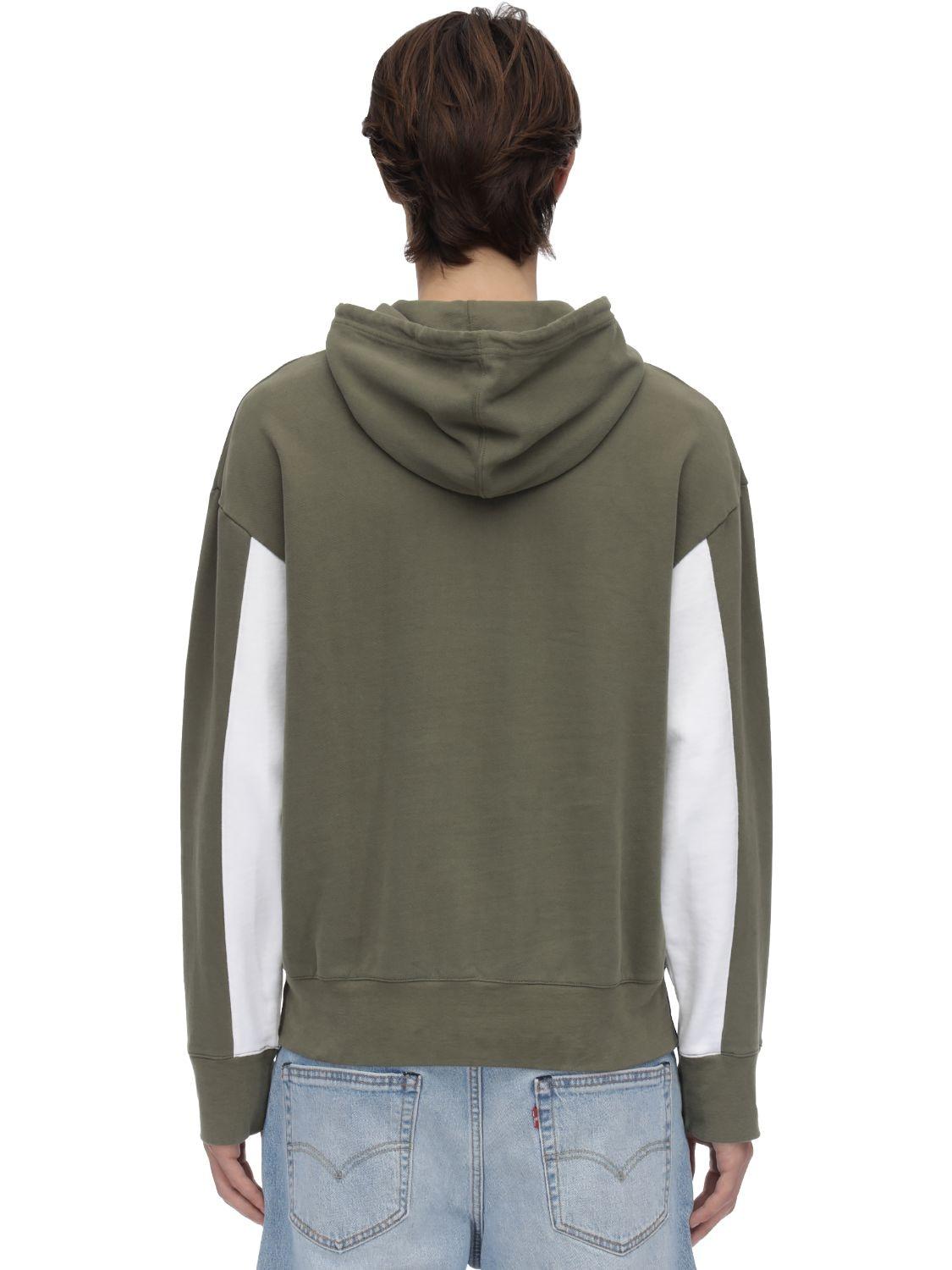levi's wavy colorblock pullover hoodie