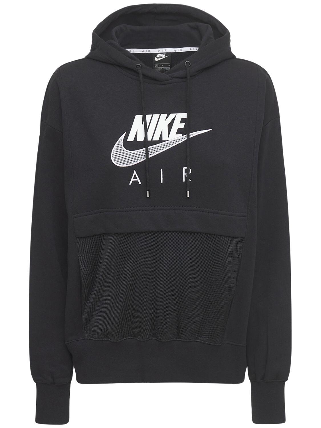 Nike "air" Sweatshirt Hoodie in Black | Lyst Australia