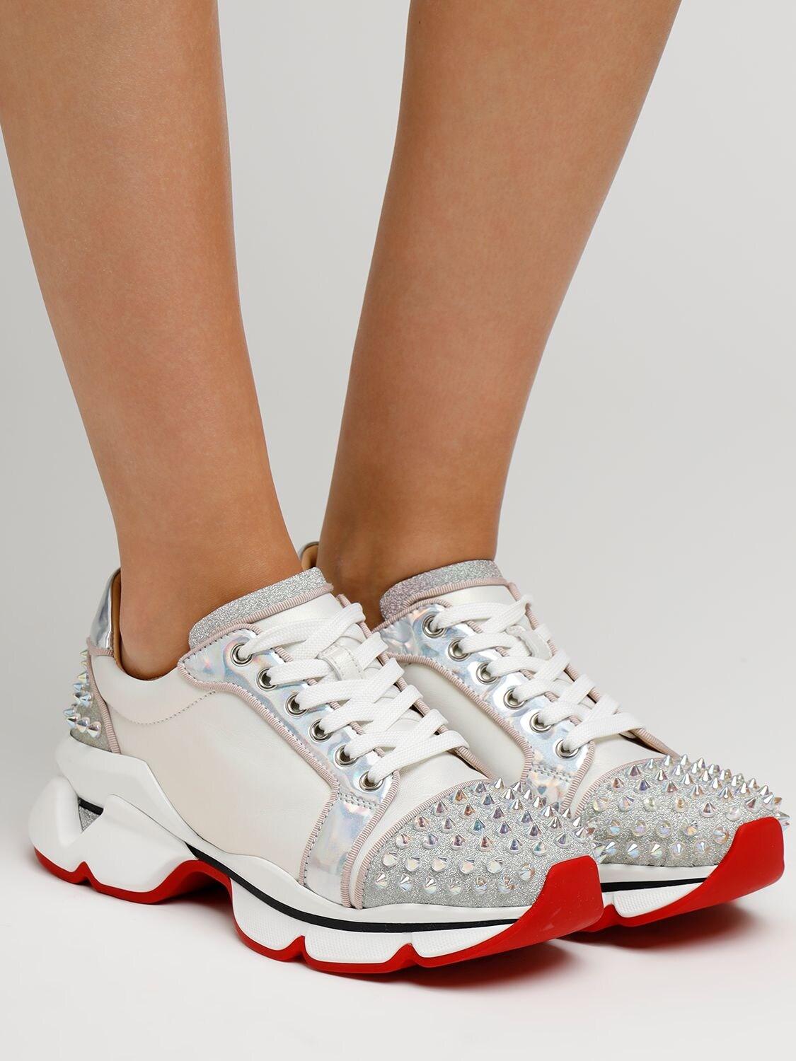 second hand louboutin trainers