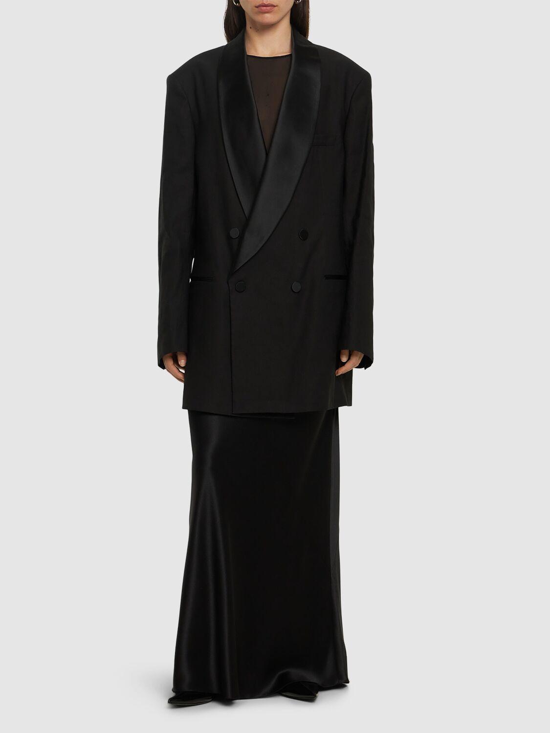 Dries Van Noten ブロケード ブレザージャケット ブラック Dries Van Noten ブロケード ブレザージャケット ブラック